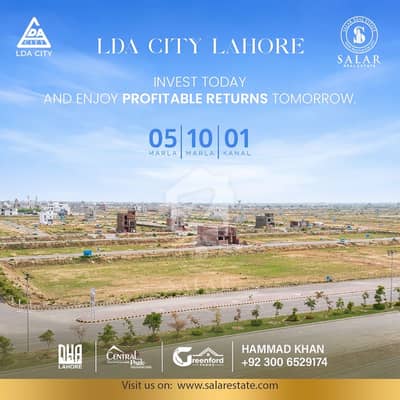 LDA City Lahore K Block 10 Marla Park-Facing Plot for Sale | Prime Location LDA City Lahore K Block 10 Marla Park-Facing Plot for Sale | Prime Location
