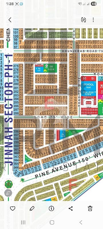 20 Marla Residential Plot for Sale in LDA City Lahore possession Plot Block E