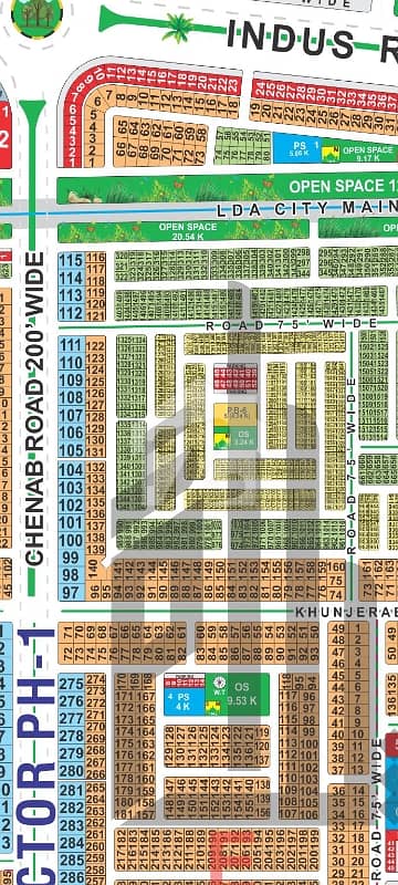 lda city Lahore C Block 5-Marla possession plot Available For Sale