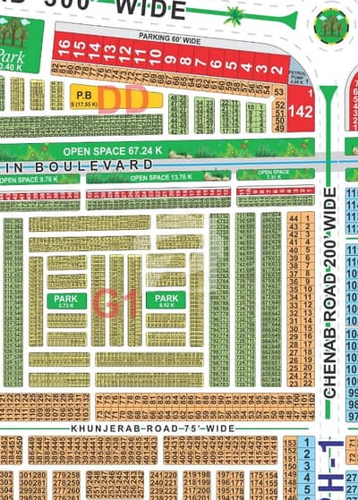 lda city Lahore G1 Block 10-Marla plot Available For Sale