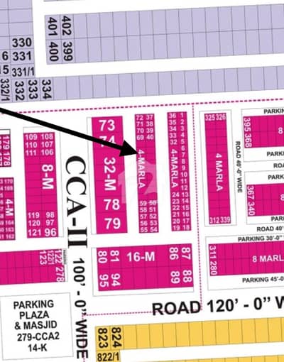 PRIME 4-MARLA COMMERCIAL PLOT DHA PHASE 8 CCA-2 PRIME 4-MARLA COMMERCIAL PLOT DHA PHASE 8 CCA-2