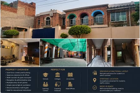 الفلاح ٹاؤن لاہور میں 11 کمروں کا 2 کنال عمارت 12.0 لاکھ میں کرایہ پر دستیاب ہے۔