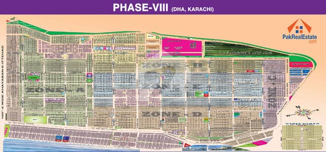 1000 Yards | Plot Available For Sale | Phase 8 DHA Karachi