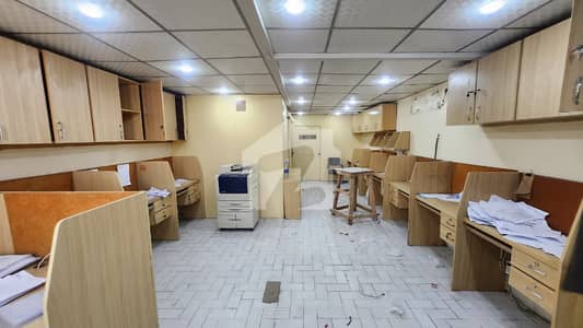 900 Sq Ft SEMI FURNISHED OFFICE Is Available At Main Shahra E Faisal 24/7 Building