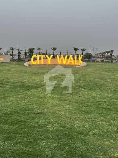 Plot Available For Sale In City Walk Canal Road Faisalabad