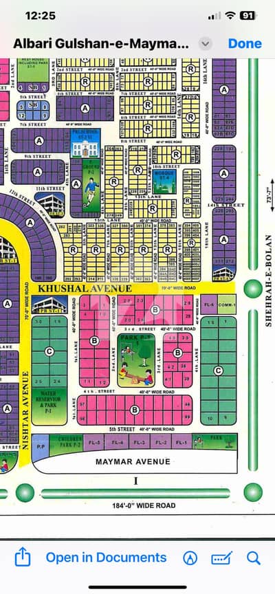 Gulshan Maymar Corner Plot for Sale In  Sector "Z"