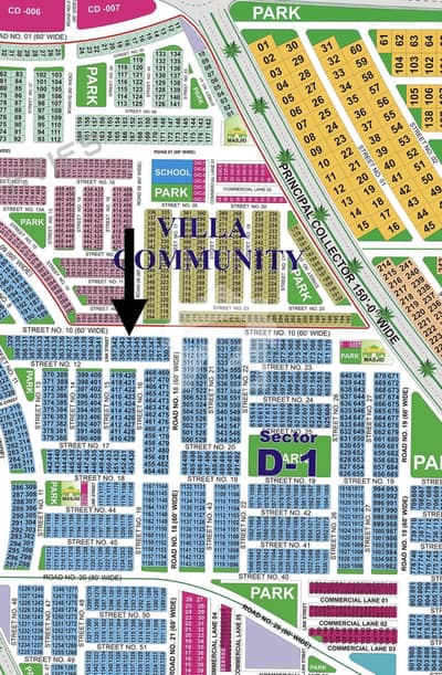 60ft Wide Road Back Off Villa Community Available For Sale 60ft Wide Road Back Off Villa Community Available For Sale