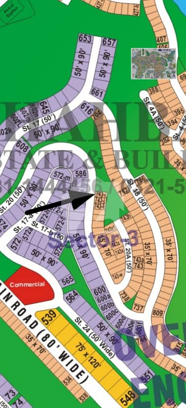 Builder's Location Heighted Plot Available for Sale