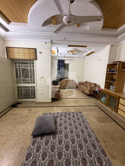 Pone 6 marla lower at mustafa town Only  for small family  no Office use no bachelors