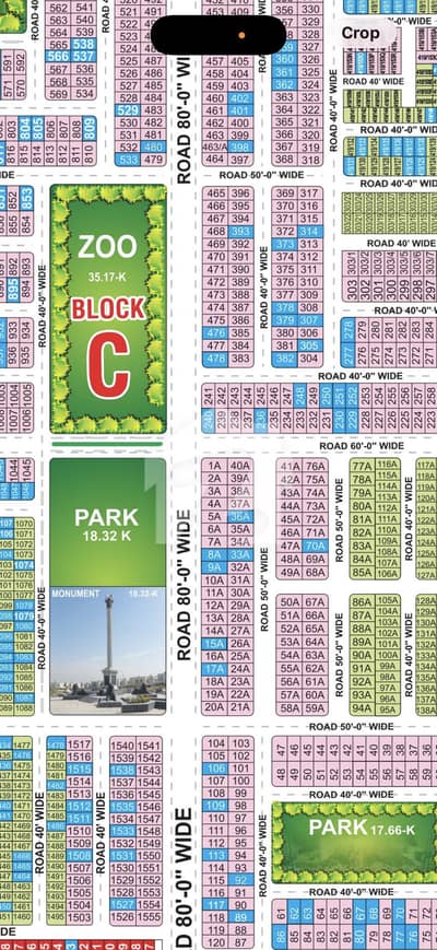 LCO C 8 Marla Plot For Sale In Bahria Orchard