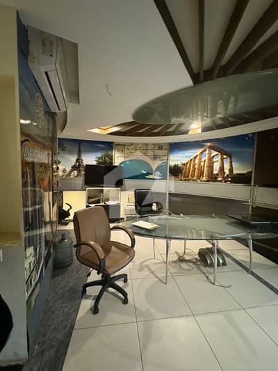 Furnished Office for rent in Clifton block 9 The Plaza
