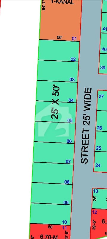 Park Road Near Comsat University Dhoke Azam Bilal Masjid 5 Marla Plot For Sale In 1 Crore