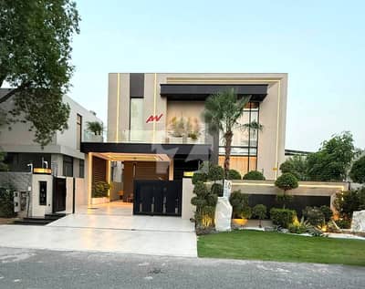 One Kanal Brand New Luxury Ultra-Modern Design Most Beautiful Full Basement Fully Furnished Home Theater Swimming Pool GYM Bungalow For Sale At Prime Location Of DHA Lahore Near To Park Masjid & Defence Raya