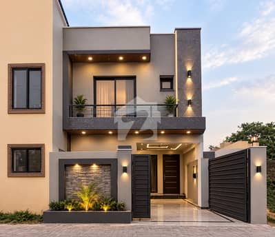 4 Marla Grey Structure House for Sale in White Villas, Multan Road Lahore A+ Construction