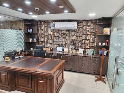 8 MARLA FURNISHED OFFICE AVAILABLE FOR RENT IN DHA