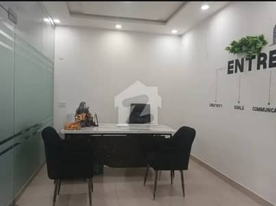 4 MARLA FURNISHED OFFICE AVAILABLE FOR RENT IN DHA