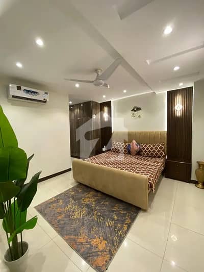ONE BED LUXURY FURNISHED APARTMENT AVAILABLE FOR RENT,SECTOR B,BAHRIA TOWN LAHORE
