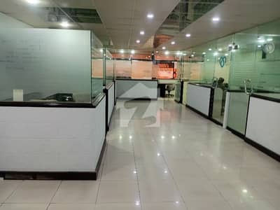 WELL MAINTAINED NEAT CLEAN FURNISHED OFFICE IS AVAILABLE ON THE RENT INTHE 24/7 COMMERCIAL BUILDING AT MAIN SHAHRE E FAISAL