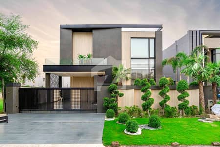 1Kanal Ultra Moldern Design By Asad Afzal Luxury House With Basement Near to Park And Dha Raya
