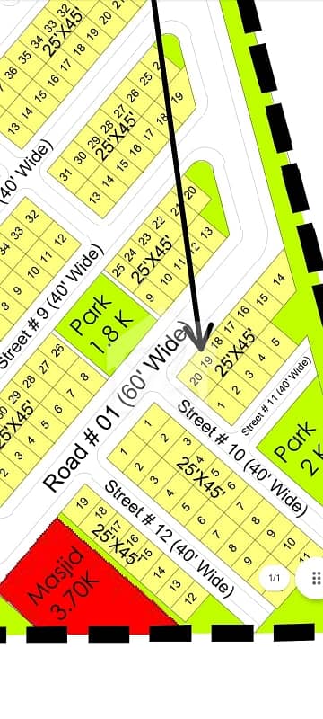 5 Marla Park Face+Road Catogery+Front open All Dues Clear Good Location plot Available for sale