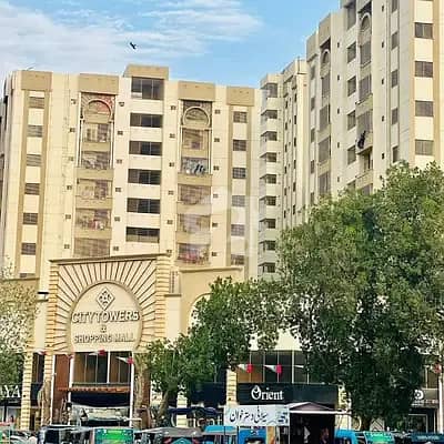 2 Bed DD Leased Ultra Modern Open To Sky Flat For Sale In City Tower Karachi