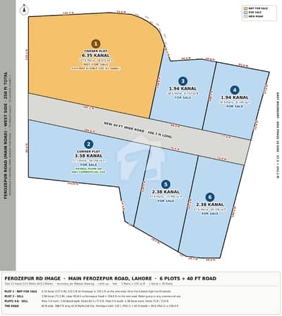 Prime Corner Commercial Plot No. 2 On Main Ferozepur Road