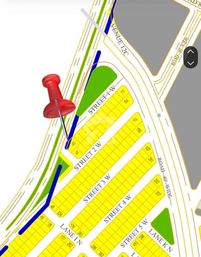 DHA City Sector 3D 125yard Extra Land Corner Plot Available For Sell