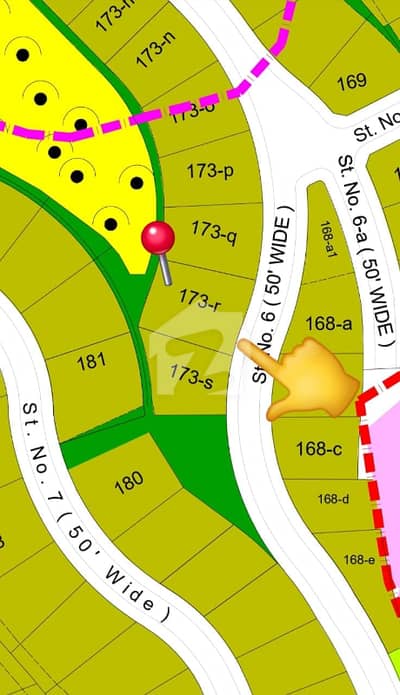 2 Kanal Back Open Plot For Sale