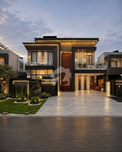 100% Original Picture 1 kanal Brand New House For Sale in DHA Lahore Phase 6 Near To Defence Raya & Big Park Very Reasonable Price