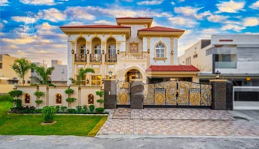 1 Kanal Top Quality Build Luxurious Beautiful Ultra Design Villa With Basement For Sale In DHA Lahore Phase 7 Prime Location Near To Raya