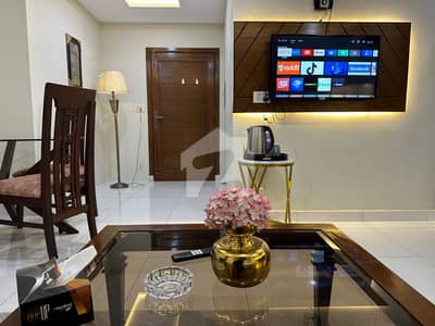 1 Bed Luxury Furnished Apartment Available For Rent Sector C Bahria Town Lahore