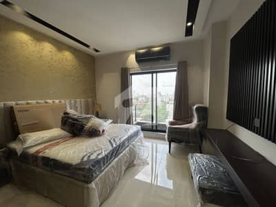 Brand New Studio Fully Furnished Apartment Available for Rent On MM Alam Road Gulberg Block C2