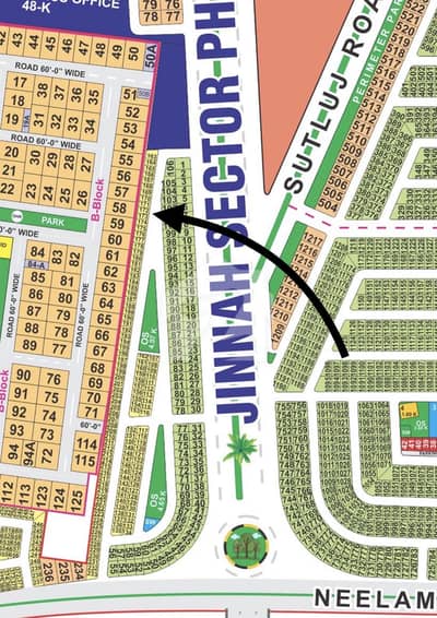Block Q 5 Marla Plot For Sale On Ground