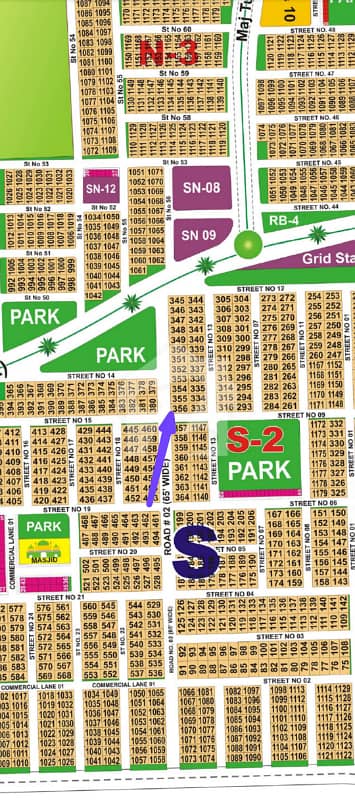 DHA Multan sector S plot for sale