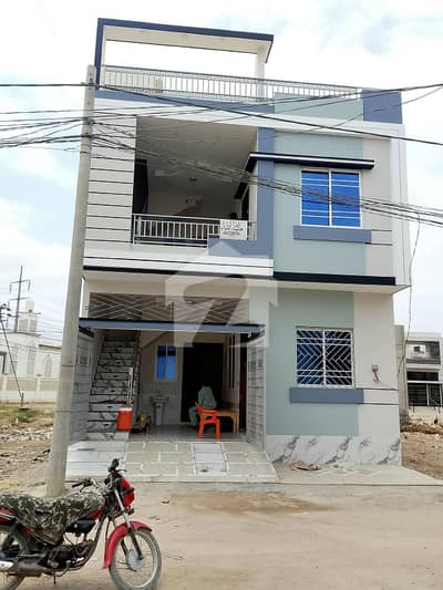 120 SQUARE YARD GROUND PLUS ONE BUNGALOW FOR SALE IN SAADI GARDEN BLOCK 5