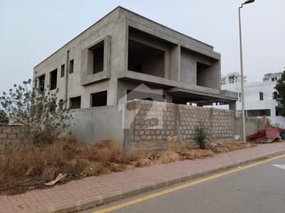 GREY STRUCTURE 500 Sq Yd Villa FOR SALE In Precinct-9 Bahria Hills. 5 Min Drive From Main Gate Of Bahria Town Karachi.