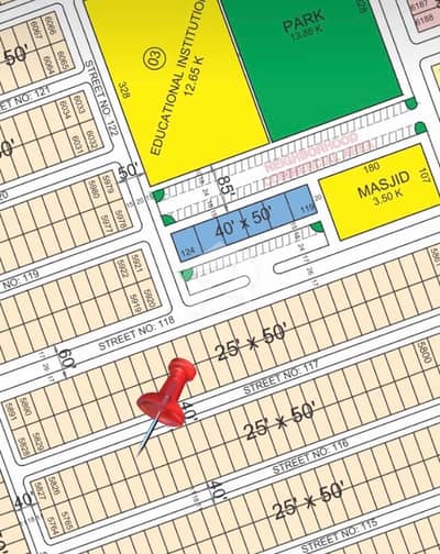 C Block Prime Location Plot Available For Sale