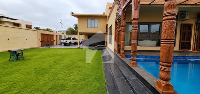 1000 Sq Yd + Luxury + Pool + Garden + DHA Phase 5 + Rent + 22 Lakh
