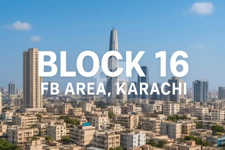 G+3 Commercial House for Sale in FB Area Block 16 Karachi | Corner Property