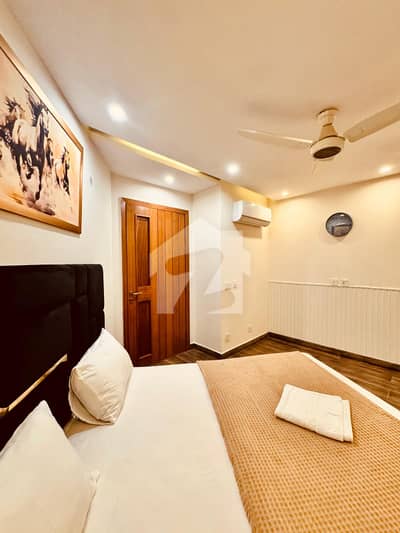 Bed Fully Furnished Ground Floor Apartment In Haven Heights, Shah Jamal