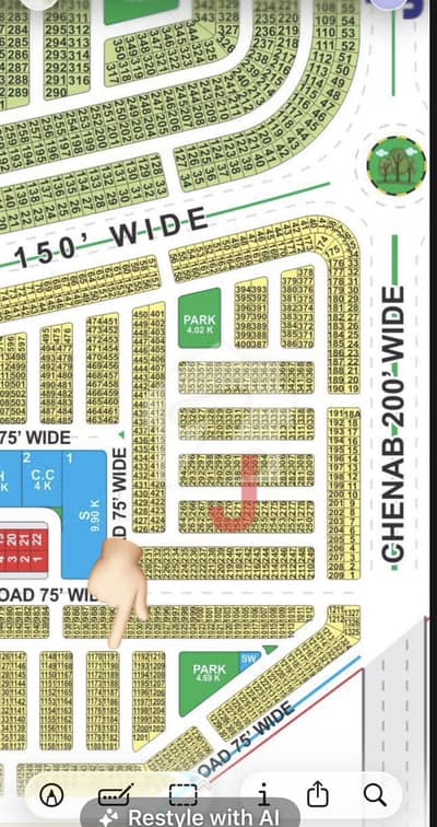 05 Marla Corner Plot Available For Sale J block Plot Number 1191 Block J LDa City