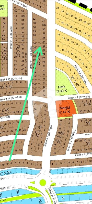 5 Marla Very Good Location All Dues Clear Plot Available For Sale. . .