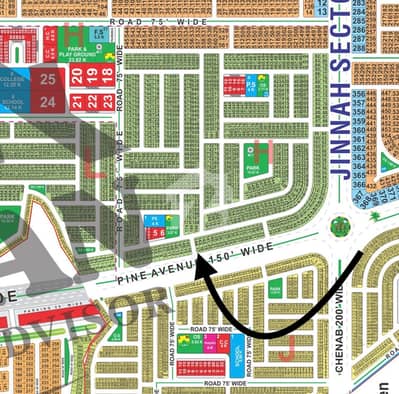 10 Marla Possession Plot For Sale In LDA City Lahore A Premium 10 Marla Corner Possession Plot Is Available For Sale In H Block, LDA City Lahore