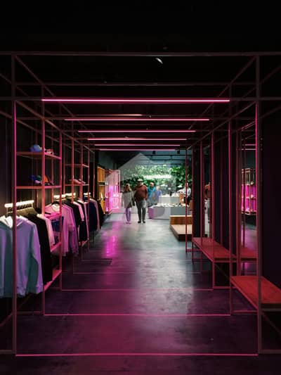 Main MM Alam Road Shop Is Available For Rent