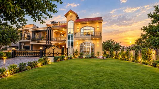 Very Low Price | 12 Marla Furnished Boulevard Corner House For Sale Bahria Town Phase 8 RAW