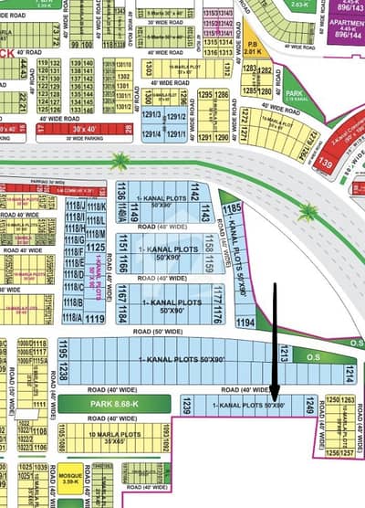 1K Most Affordable Plot In Tauheed Block