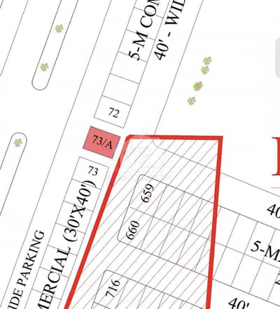5M corner 3 side open most affordable commercial plot for sale