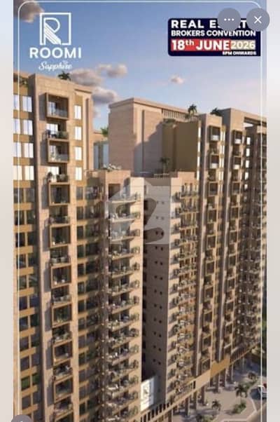 BOOK Your Dream Apartment on Flexible Monthly Installments* *ROOMI SAPPHIRE | Scheme 33, Near Falcon Complex, Malir Cantt* *Live the Smart Life:* - *Semi-Furnished* apartments with modern finish - *Smart Technology*: Alexa enabled homes