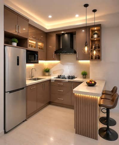 1 bed Furnished apartment for rent Main Talwar Chowk Bahria town Lahore 1 bed Furnished apartment for rent Main Talwar Chowk Bahria town Lahore