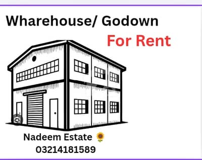 WAREHOUSES /GODAWM Available Prime Locations Lahore